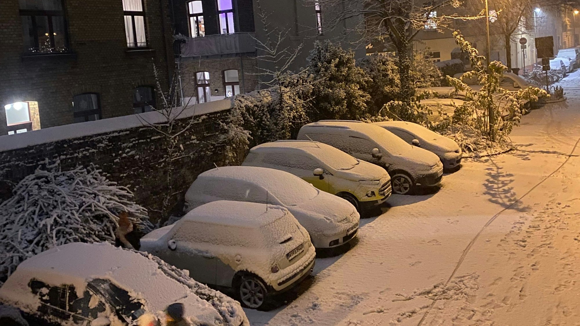 Schnee in Ehrenfeld
