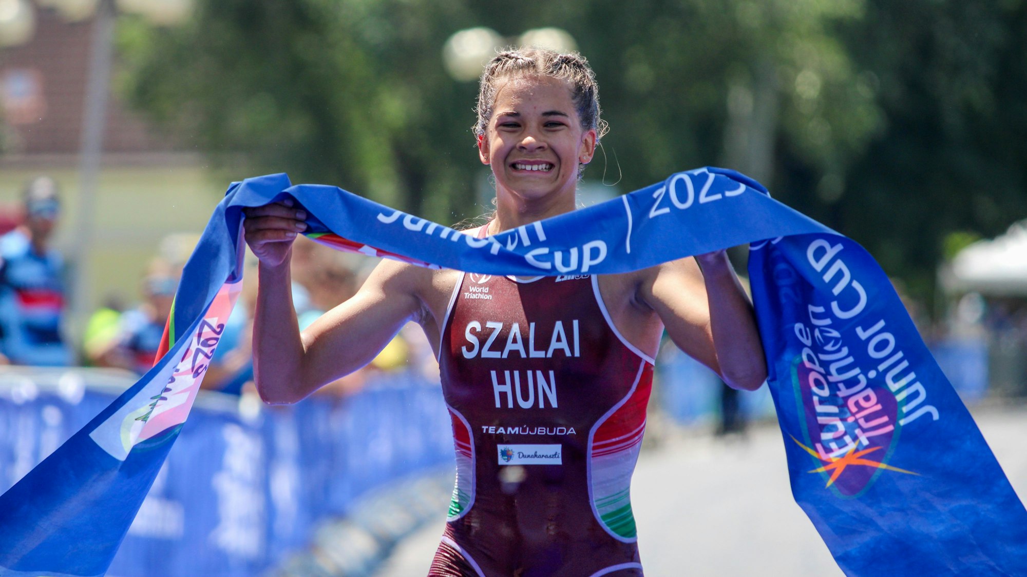 Fanni Szalai, 15-jähriges Top-Talent aus Ungarn, verstärkt das Kölner Triathlon Team.