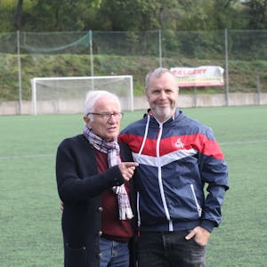 Präsident Christian Kohr (links) und Sportdirektor Oliver Bonato vom Siegburger SV 04