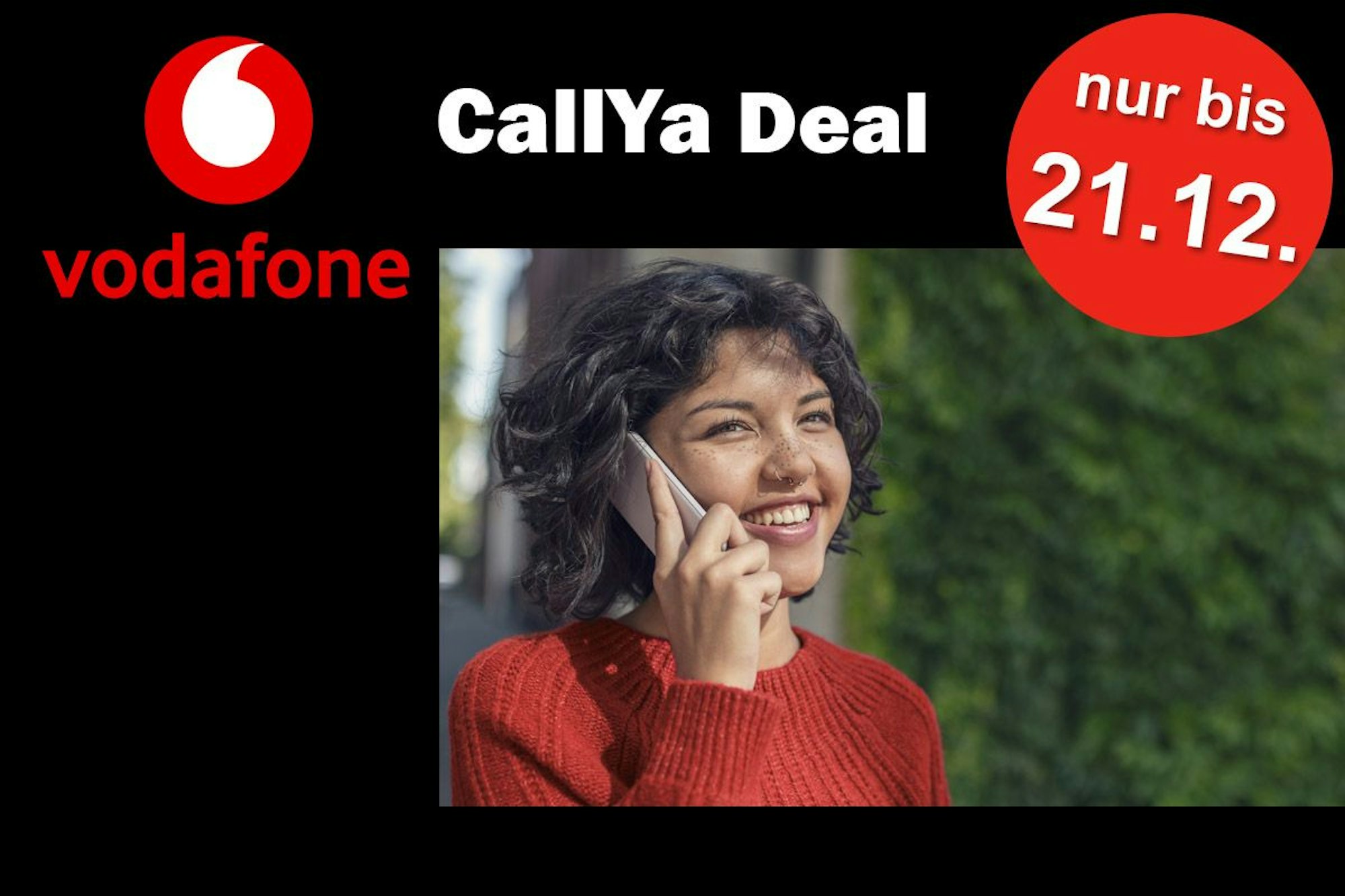 Vodafone CallYa Jahrestarif mit 50GB Daten extra