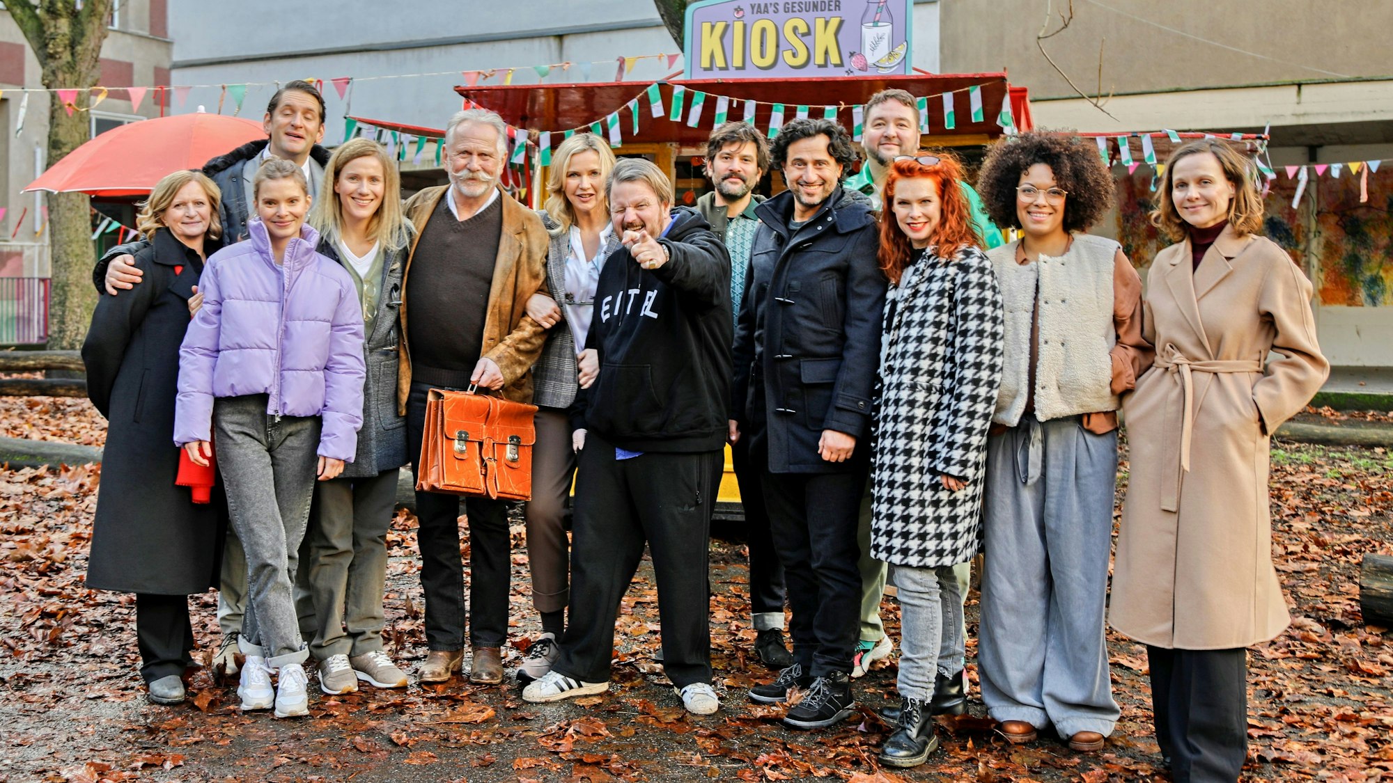 Die Film-Crew um Henning Krautmacher bei den Dreharbeiten.