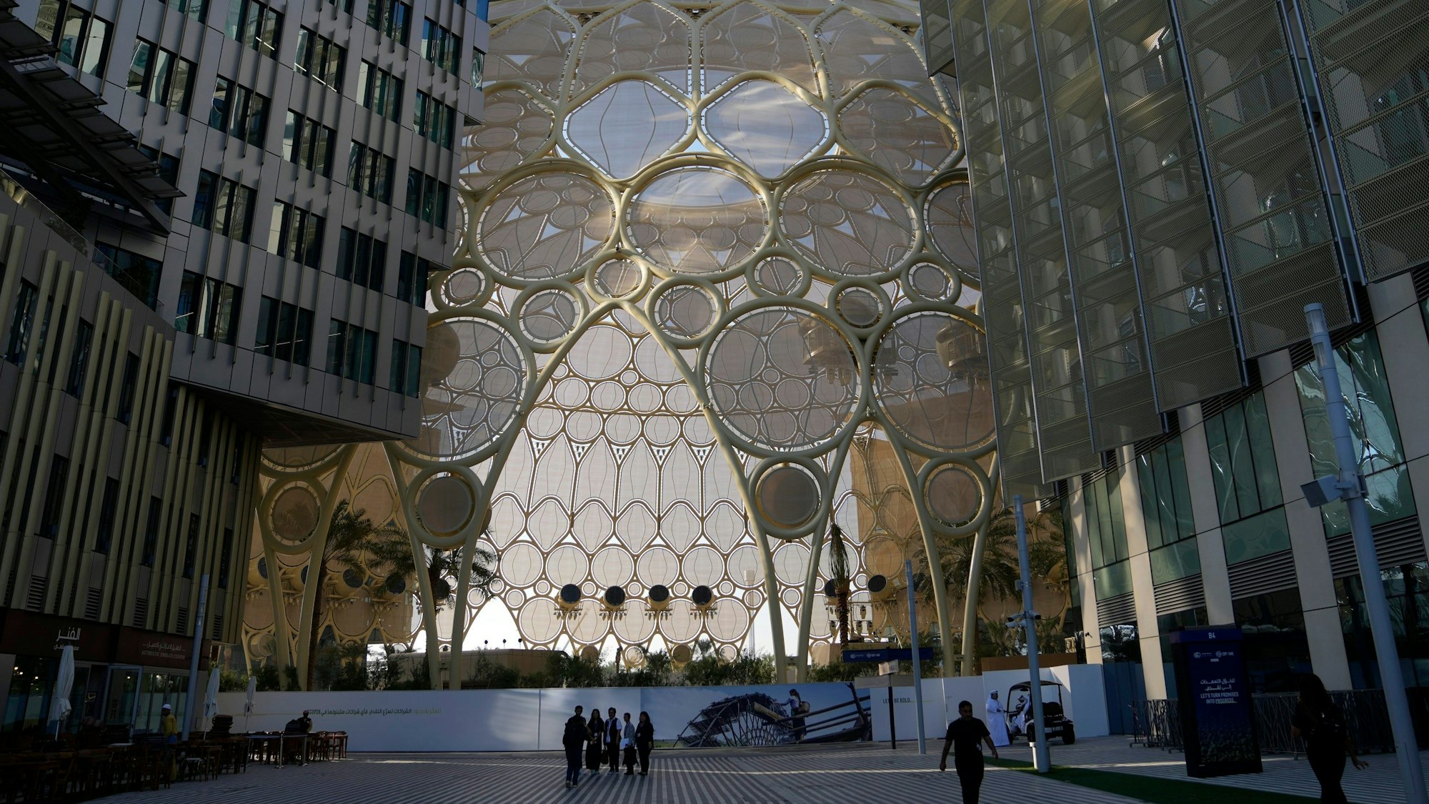 Glaskuppel in der „Expo City“ in Dubai.