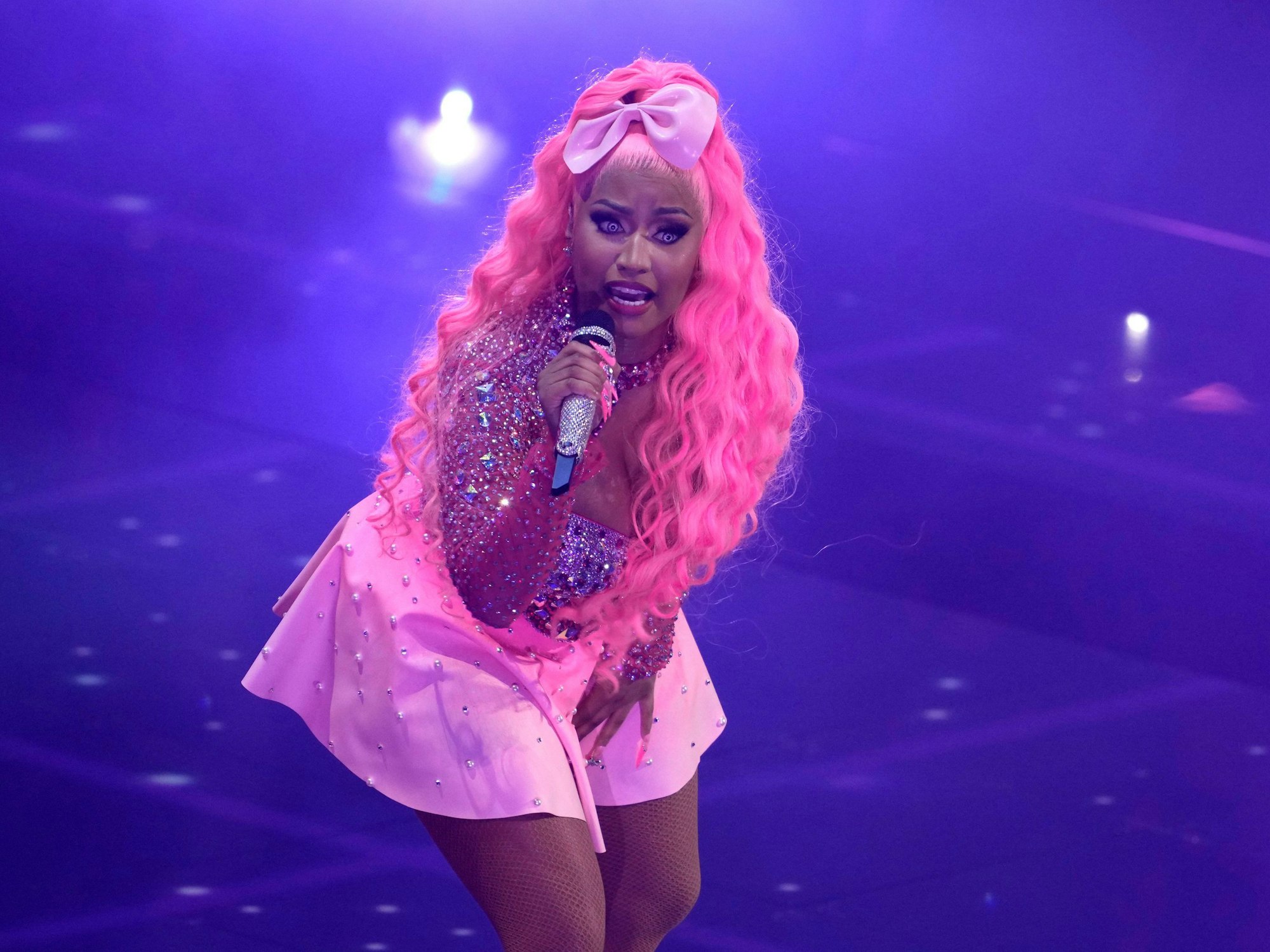 Nicki Minaj, hier 2022 in New York, kommt 2024 nach Köln.