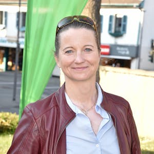 Auf dem Foto ist die Kerpener Grünen-Vorsitzende Annika Effertz zu sehen.