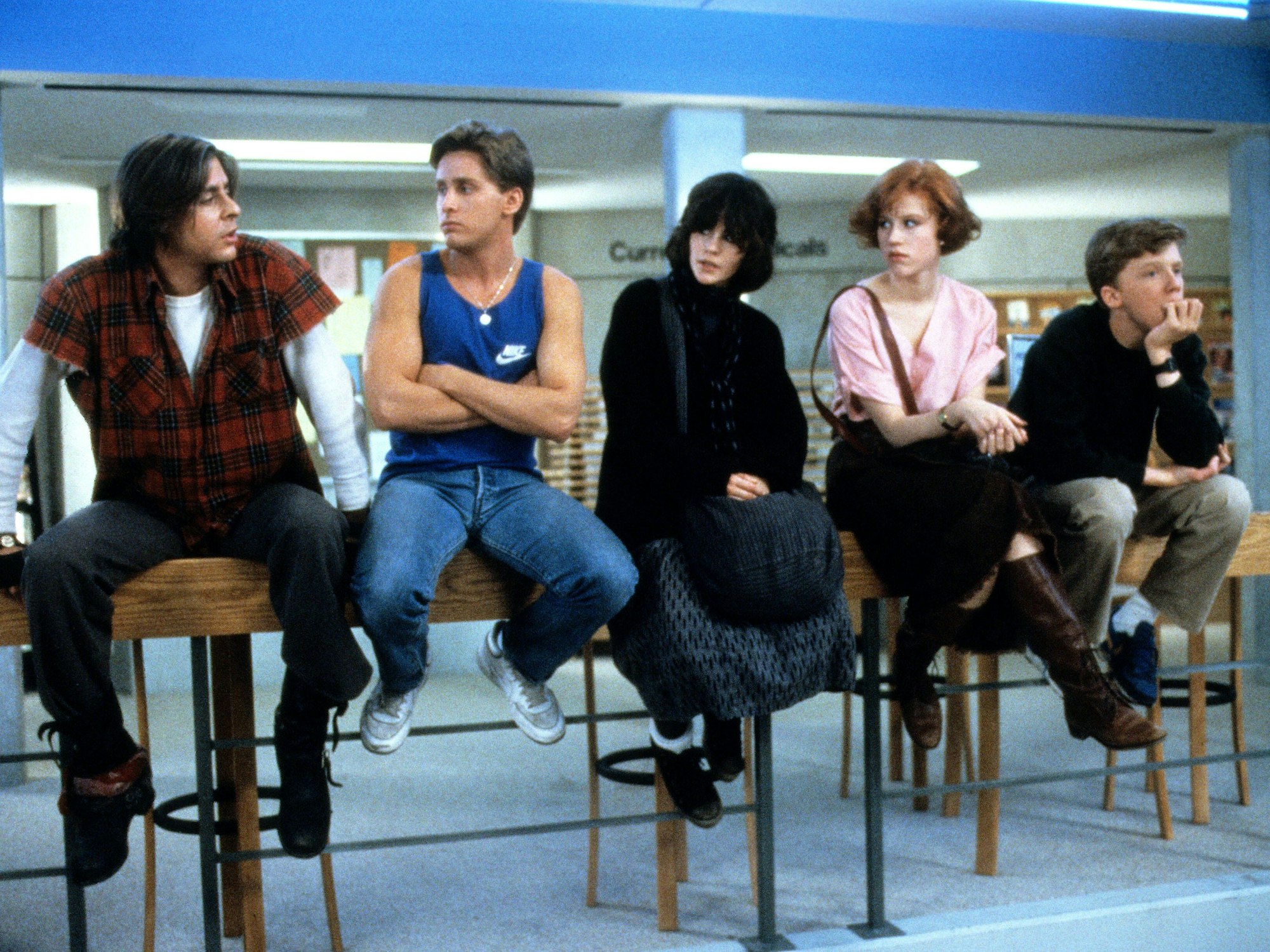 „The Breakfast Club“ aus dem Jahr 1985.