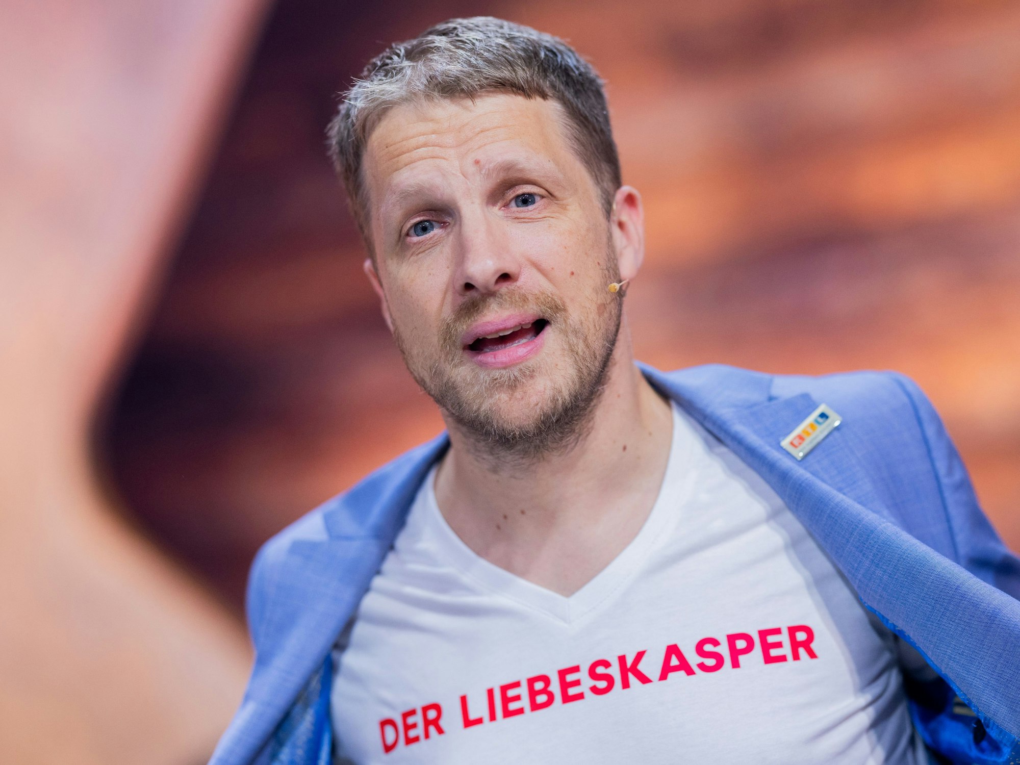 Oliver Pocher beim RTL-Spendenmarathon 2023.