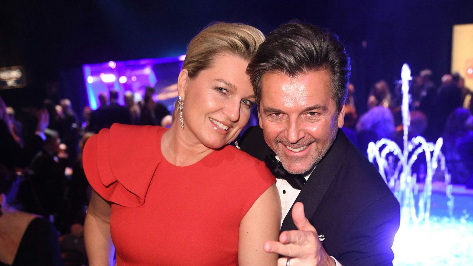 Thomas Anders und Ehefrau Claudia Hess 2018 in Hamburg