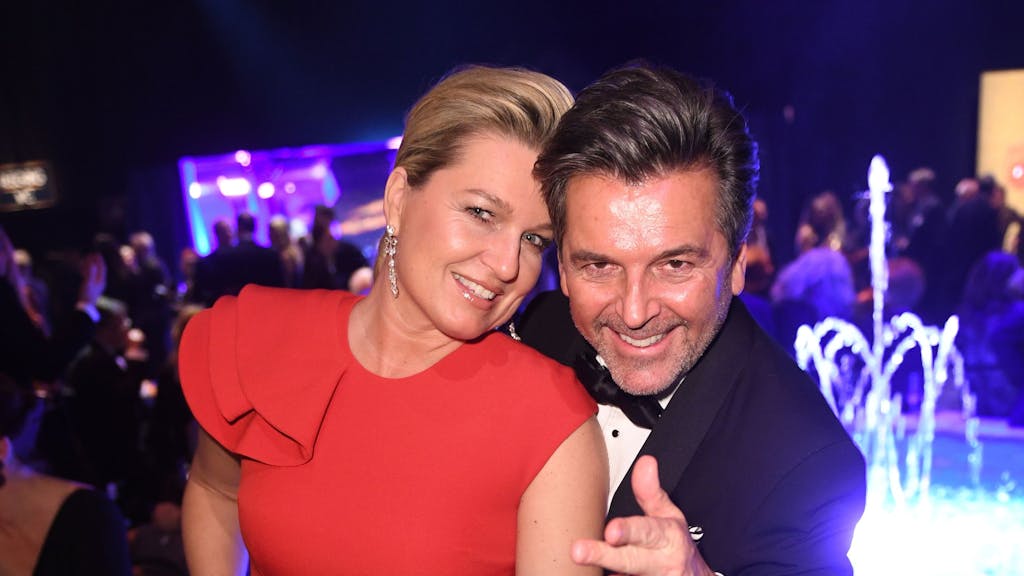 Thomas Anders und Ehefrau Claudia Hess 2018 in Hamburg&nbsp;