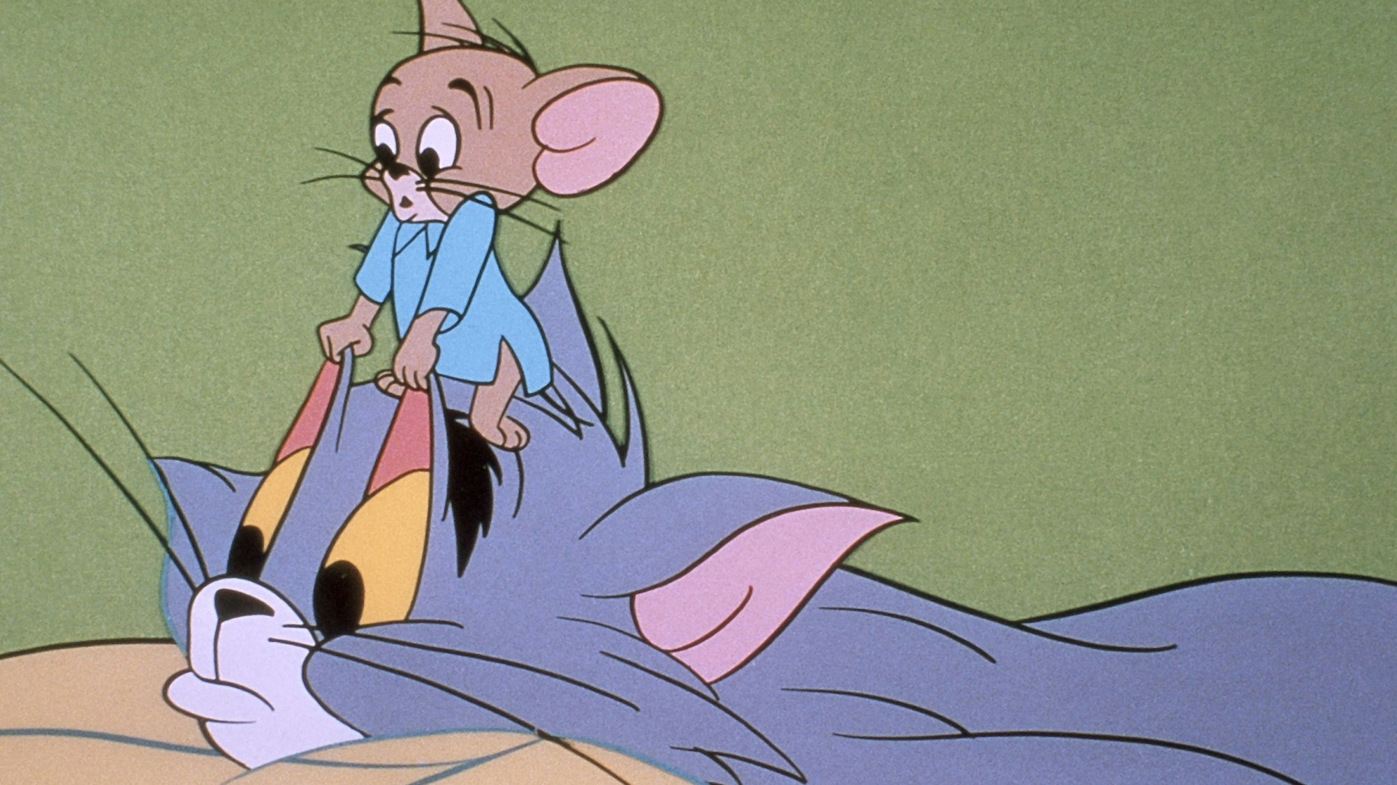 Tom und Jerry in einer Filmszene (undatierte Aufnahme)