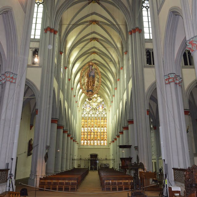 Altenberger Dom, gotischer Kircheninnenraum&nbsp;