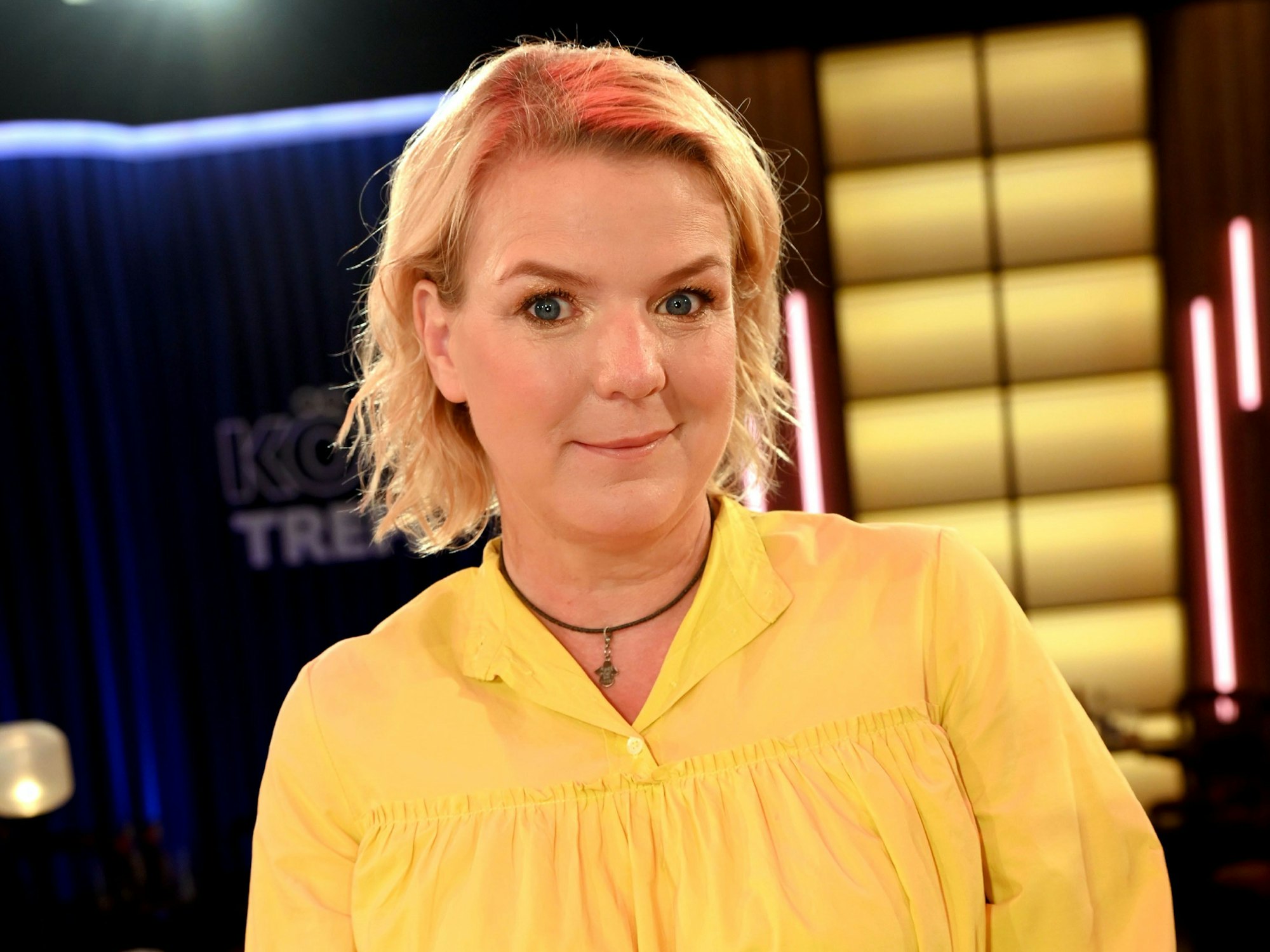 Mirja Boes, Comedian, ist Gast der WDR-Talkshow „Kölner Treff.“