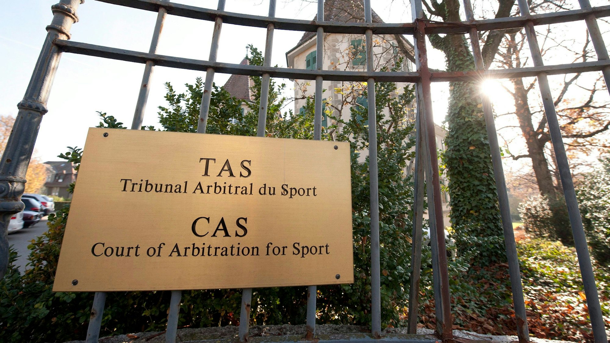 Der Internationale Sportgerichtshof (CAS) in Lausanne