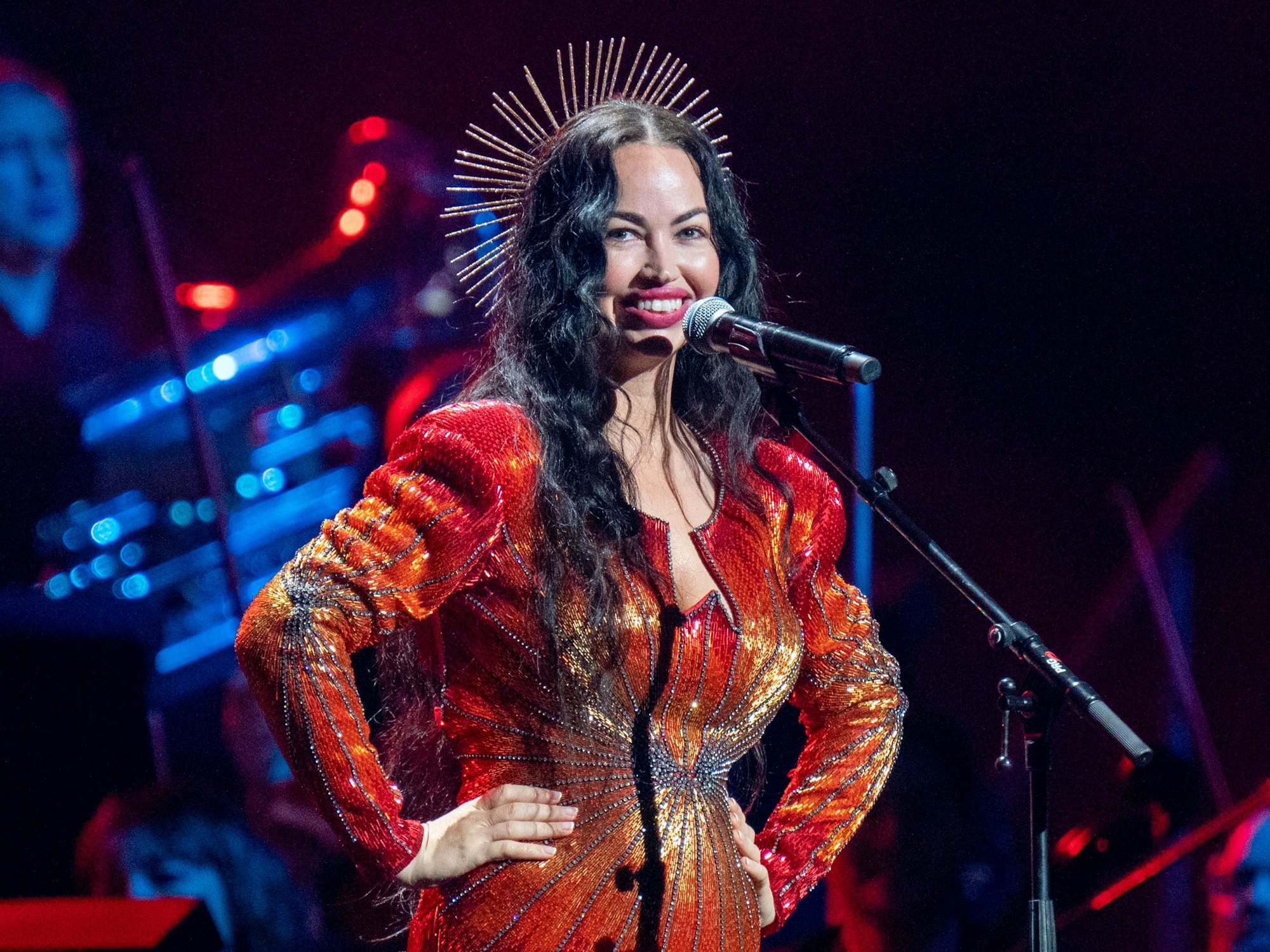 Aura Dione bei Night of the Proms.
