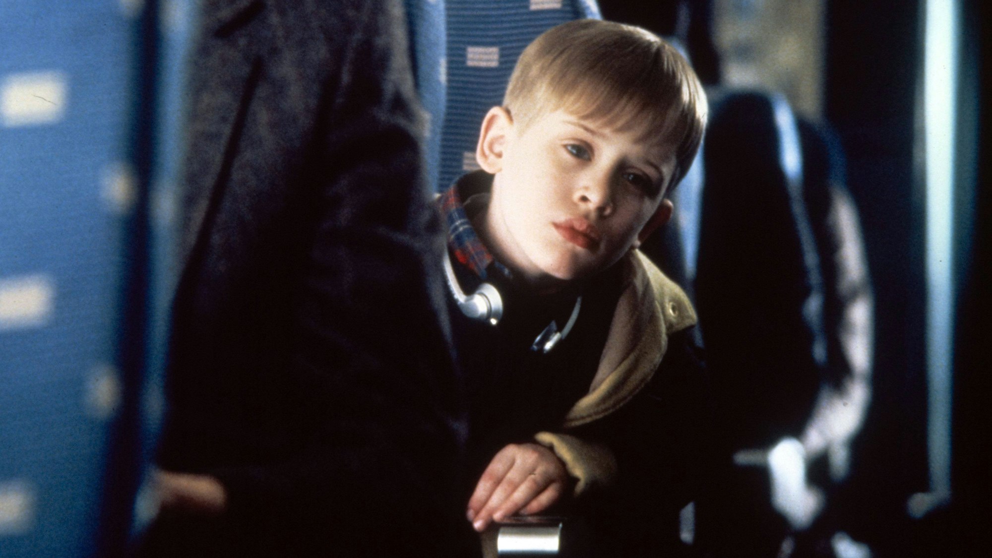 Macaulay Culkin in seiner Rolle in „Kevin – Allein in New York“. In den USA landete nun ein Sechsjähriger allein in der falschen Stadt und weckte so Erinnerungen an die Hollywood-Filme.