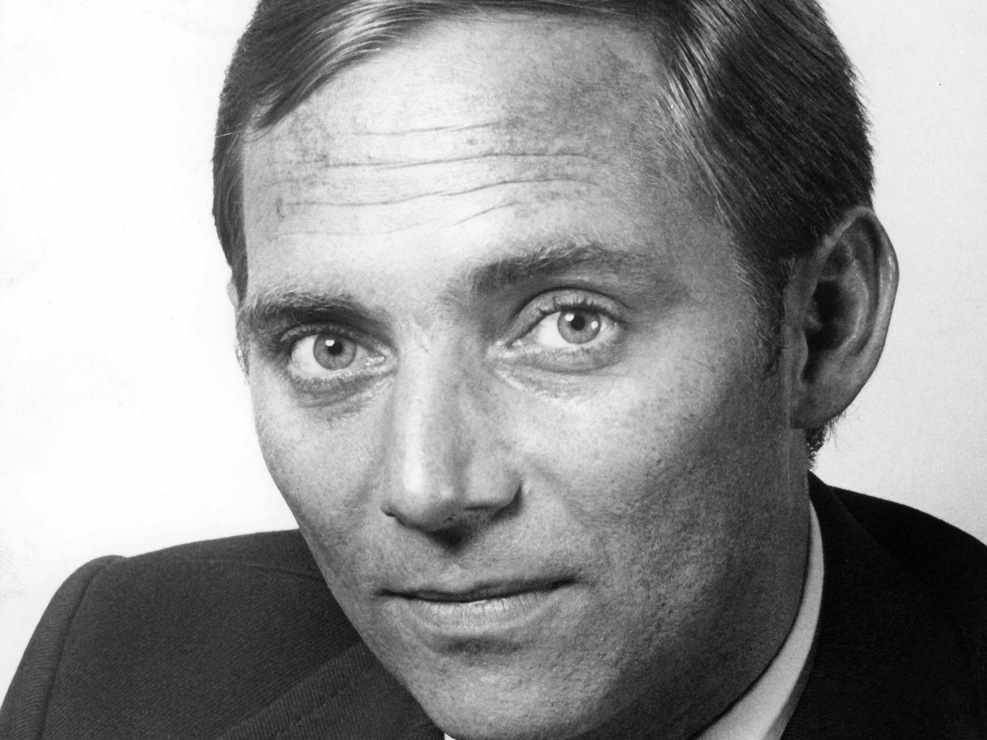 Porträt des CDU-Politikers Wolfgang Schäuble aus dem Jahre 1975.