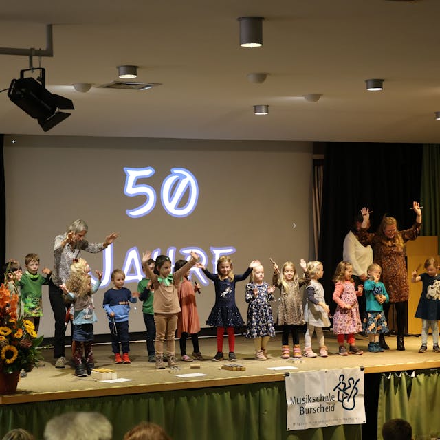 Vor gut einem Jahr feierte die Musikschule Burscheid in der Johannes-Löh-Gesamtschule ihr 50-jähriges Bestehen.