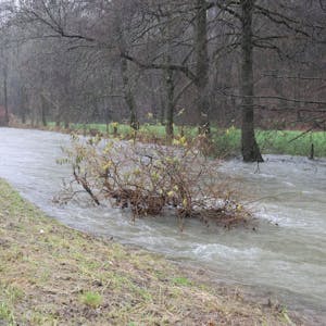 Aggerhochwasser in Rebbelroth.