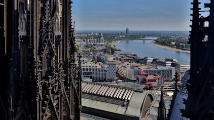 Köln vom Dom aus fotografiert