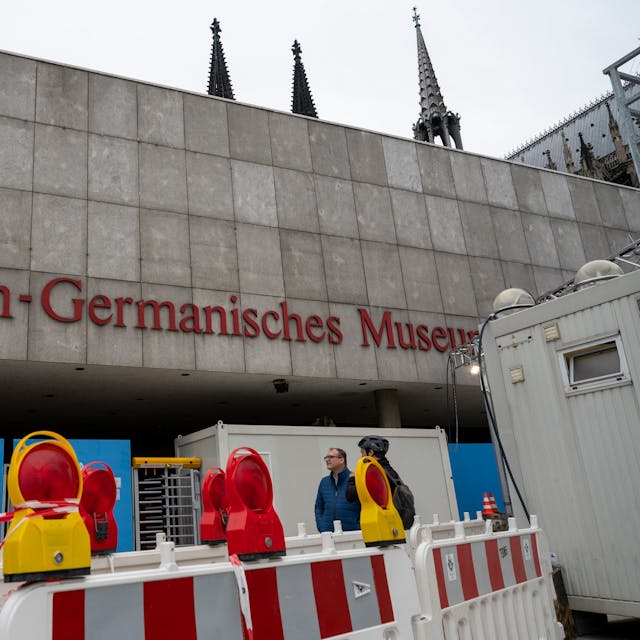 Blick auf das Römisch-Germanische-Museum.