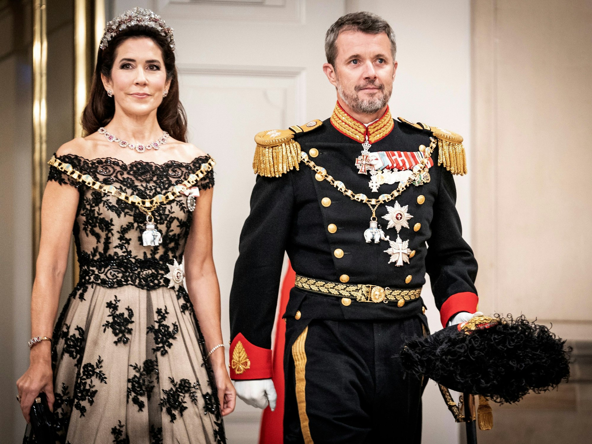 Frederik von Dänemark und Ehefrau Mary 2022