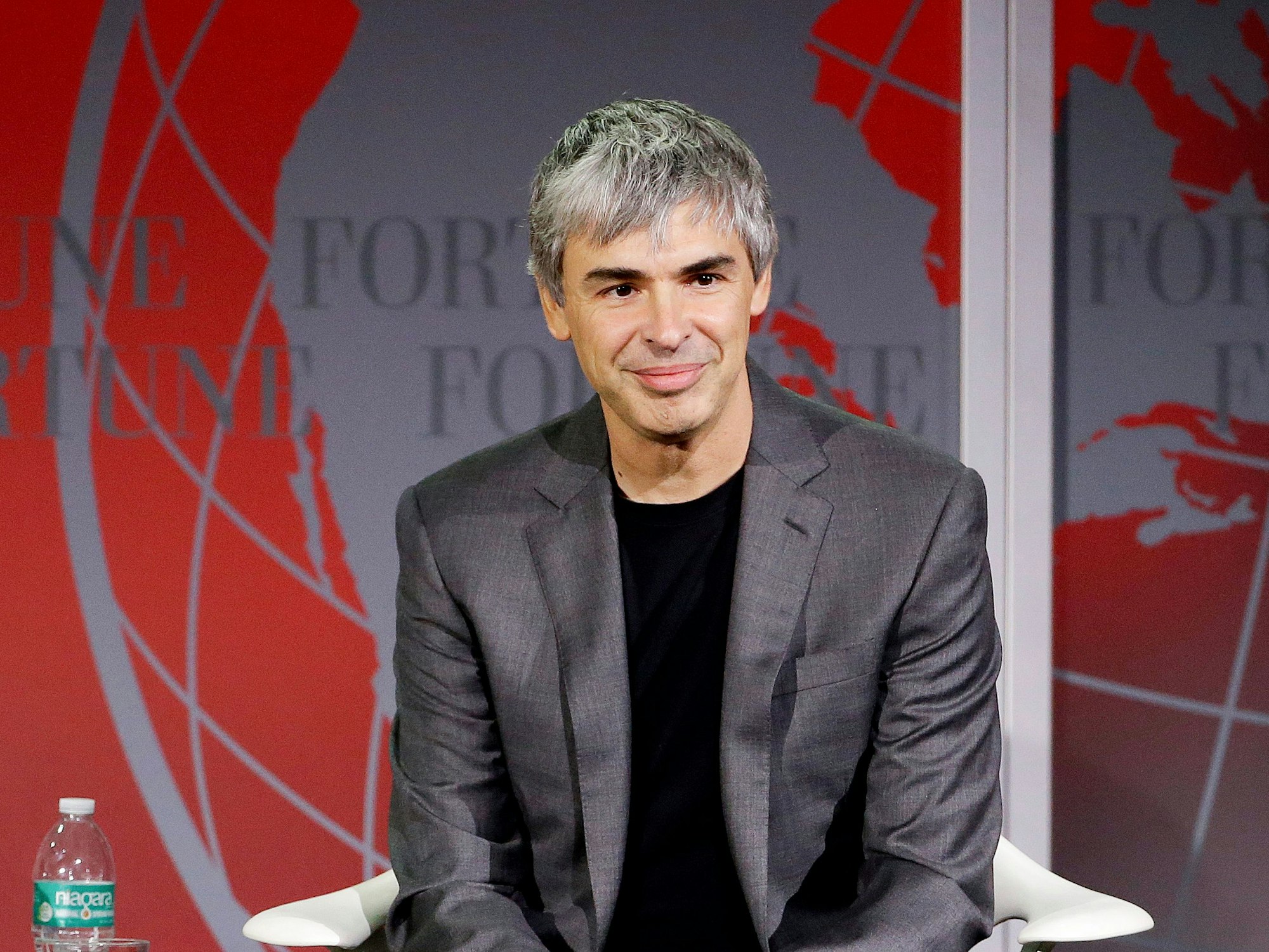 Alphabet-Unternehmensgründer Larry Page auf dem Fortune Global Forum, hier im November 2015 in San Francisco.