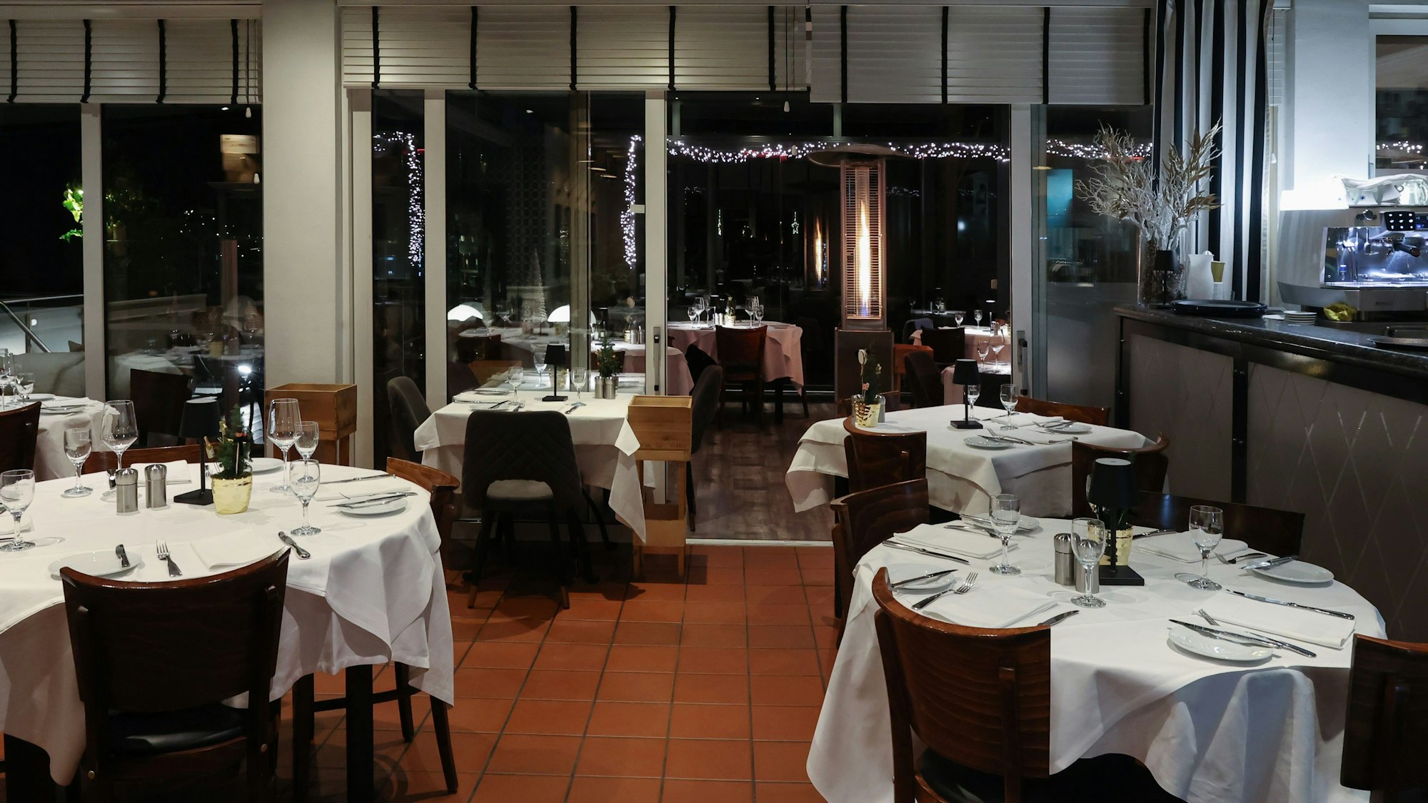 Innenansicht Restaurant Tullio in Köln