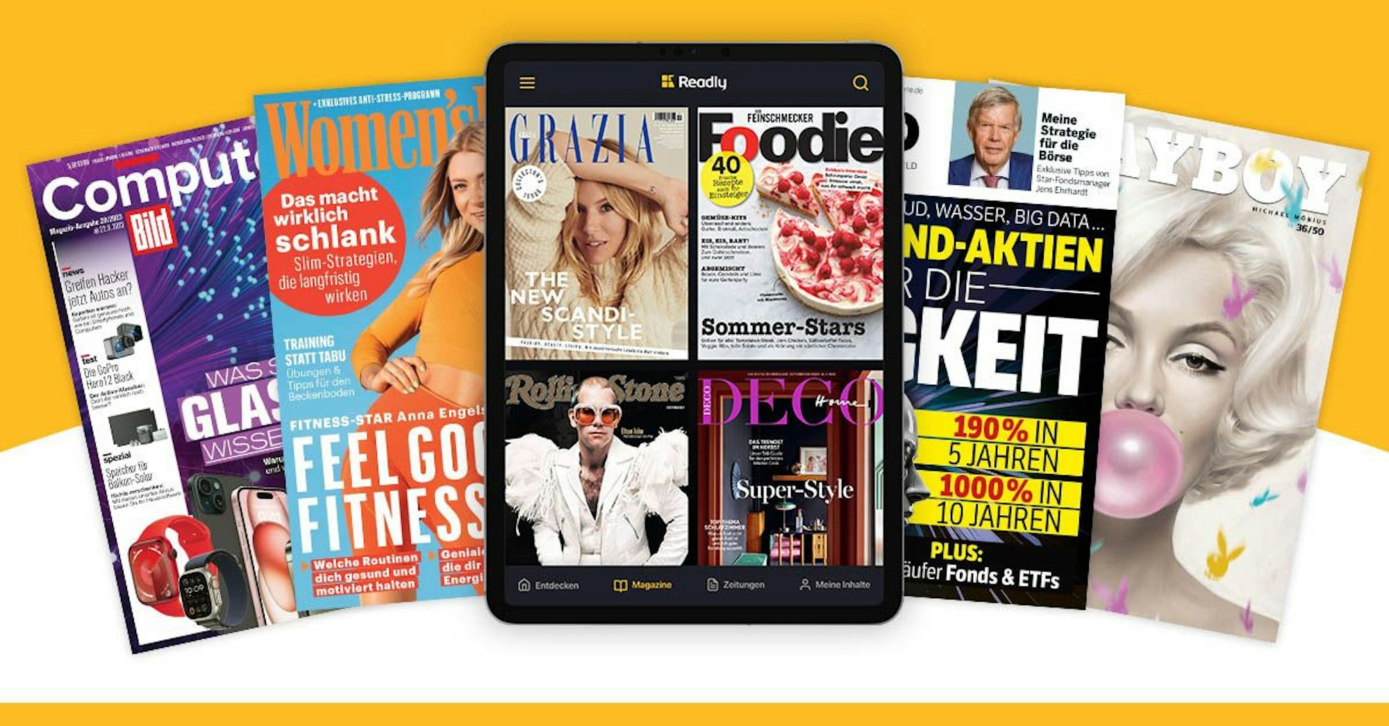 Exklusives Readly Angebot mit 0,99 € für 3 Monate: Über 7.000 aktuelle  Magazine und Zeitungen überall lesen | Express