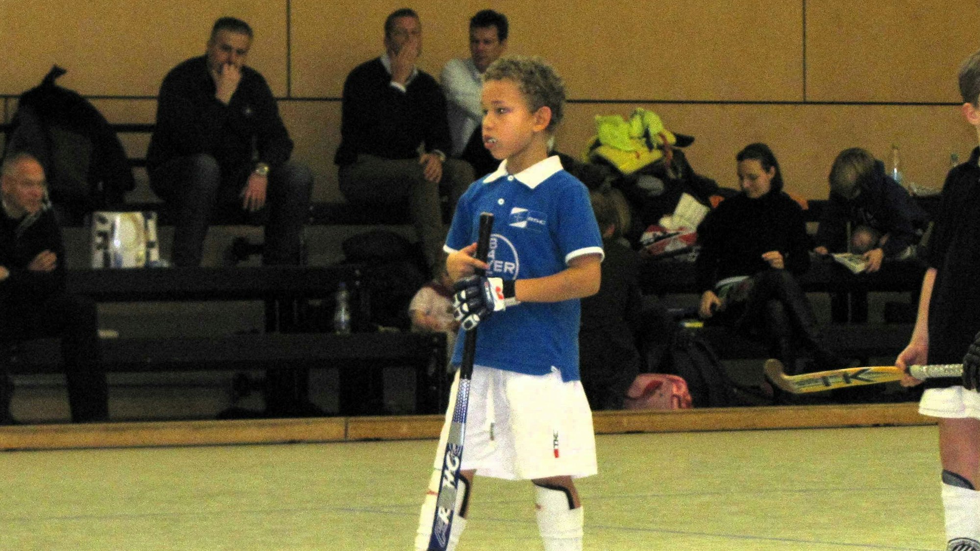 Joshua Onyekwue Nnaji im Kindesalter beim RTHC Leverkusen.