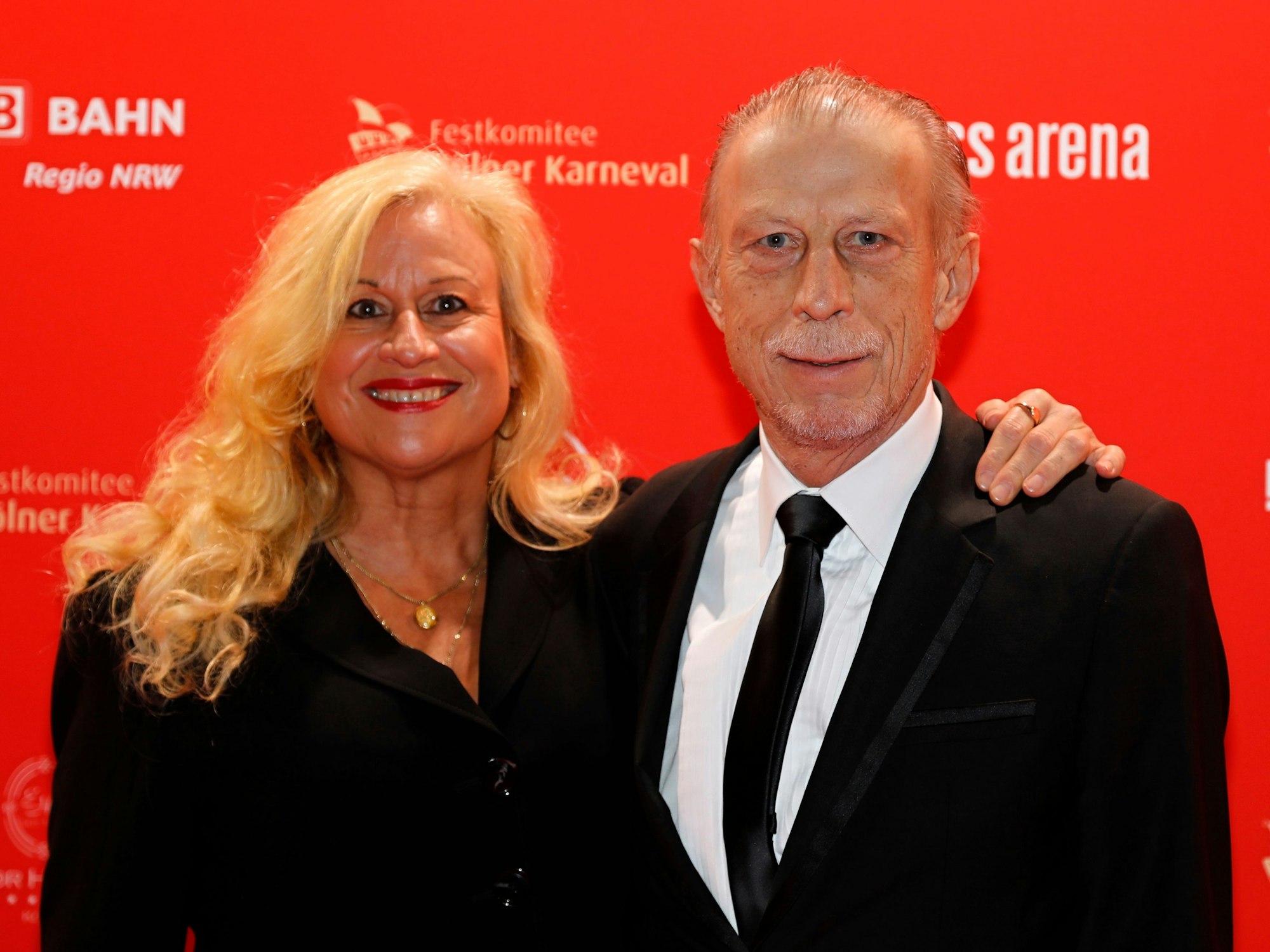 Christoph Daum mit Ehefrau Angelica Camm-Daum.