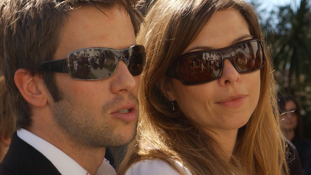 Das Foto zeigt Christian Oliver und seine Ex-Frau Jessica Klepser bei einer Pre-Oscar-Party in Los Angeles.&nbsp;