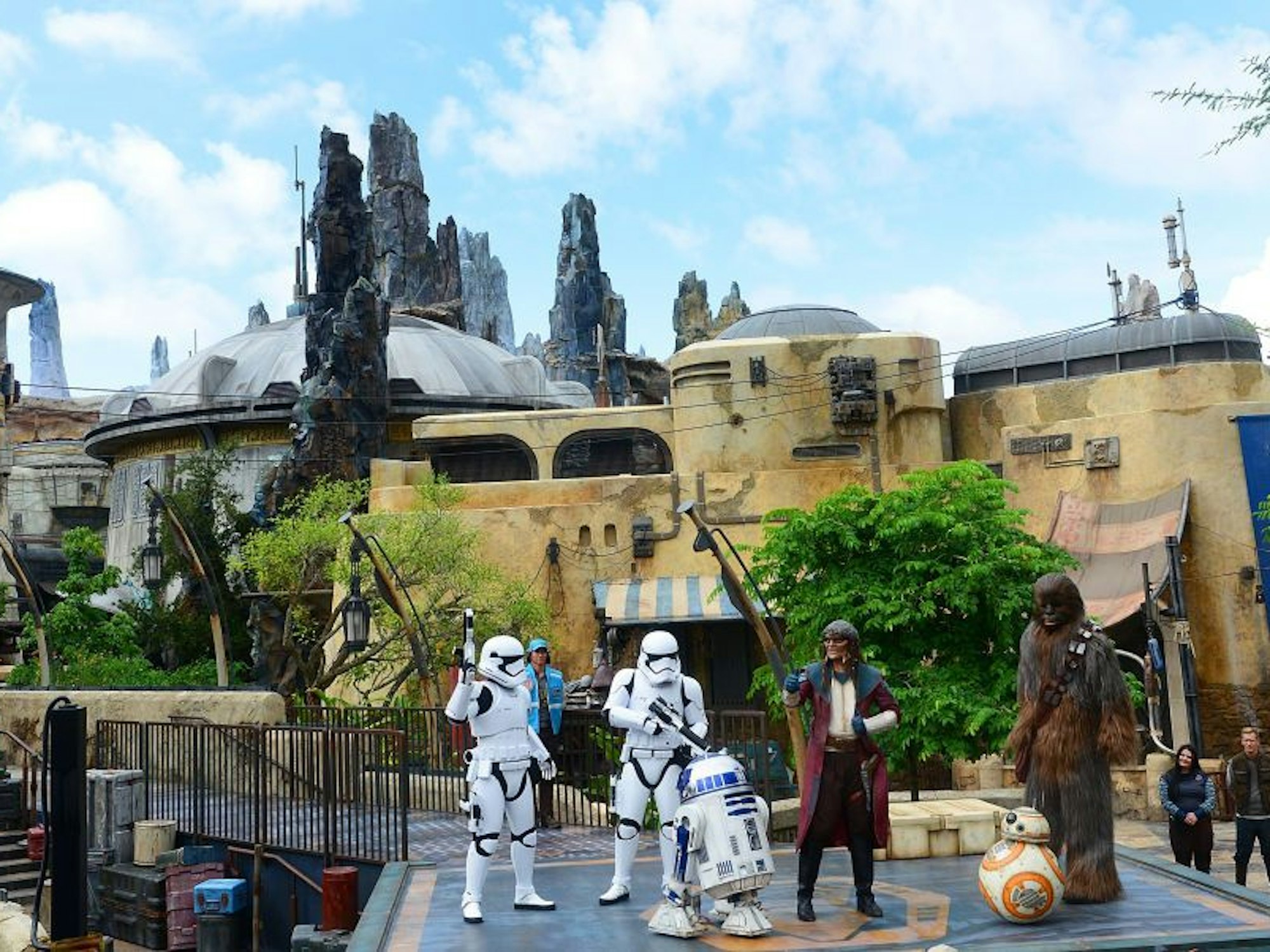 Die „Star Wars“-Welt in Disney World in Florida.