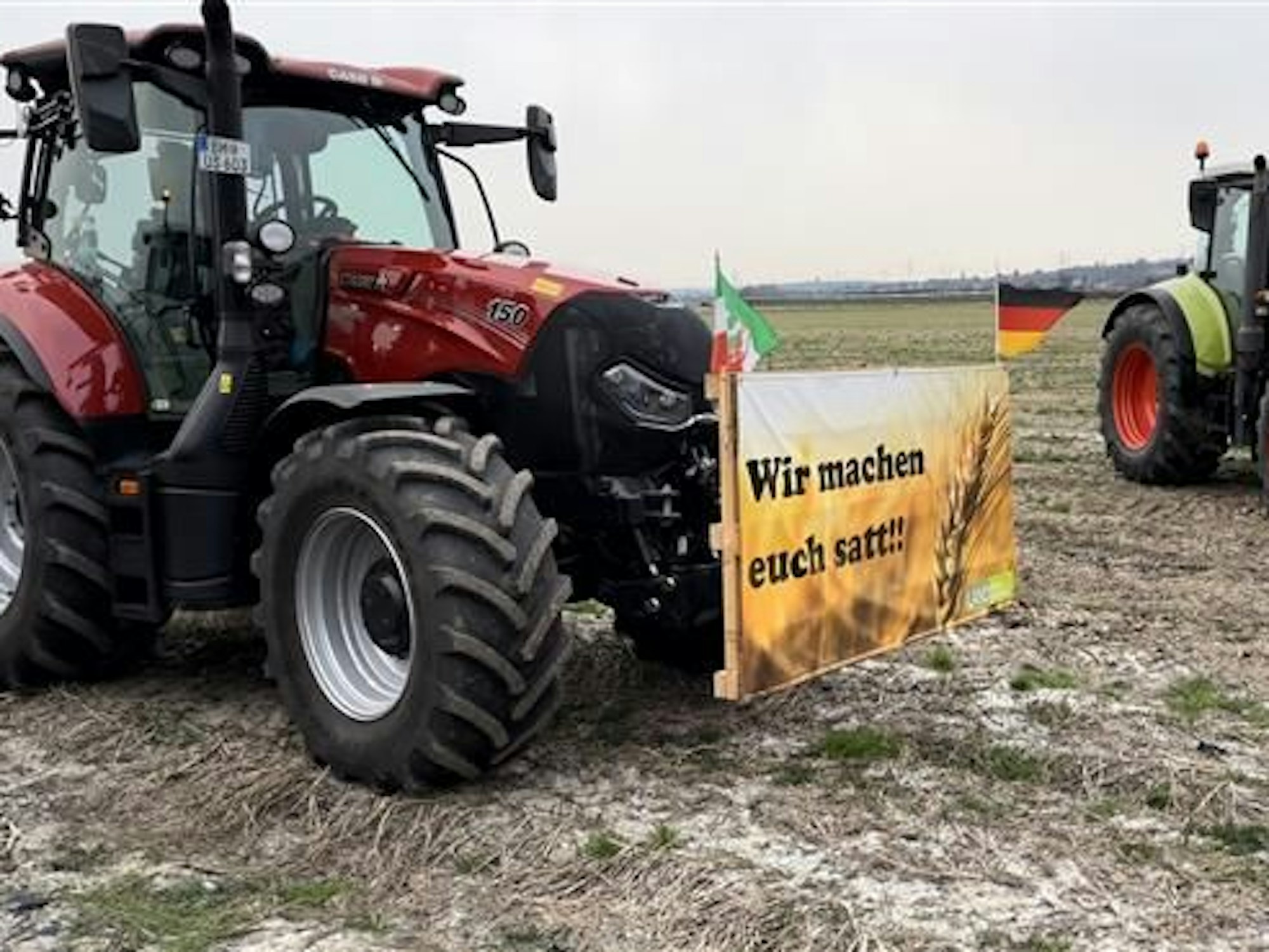 Bauernproteste 2024 in und um Köln - hier die Situation am 8. Januar nahe des Eifeltors