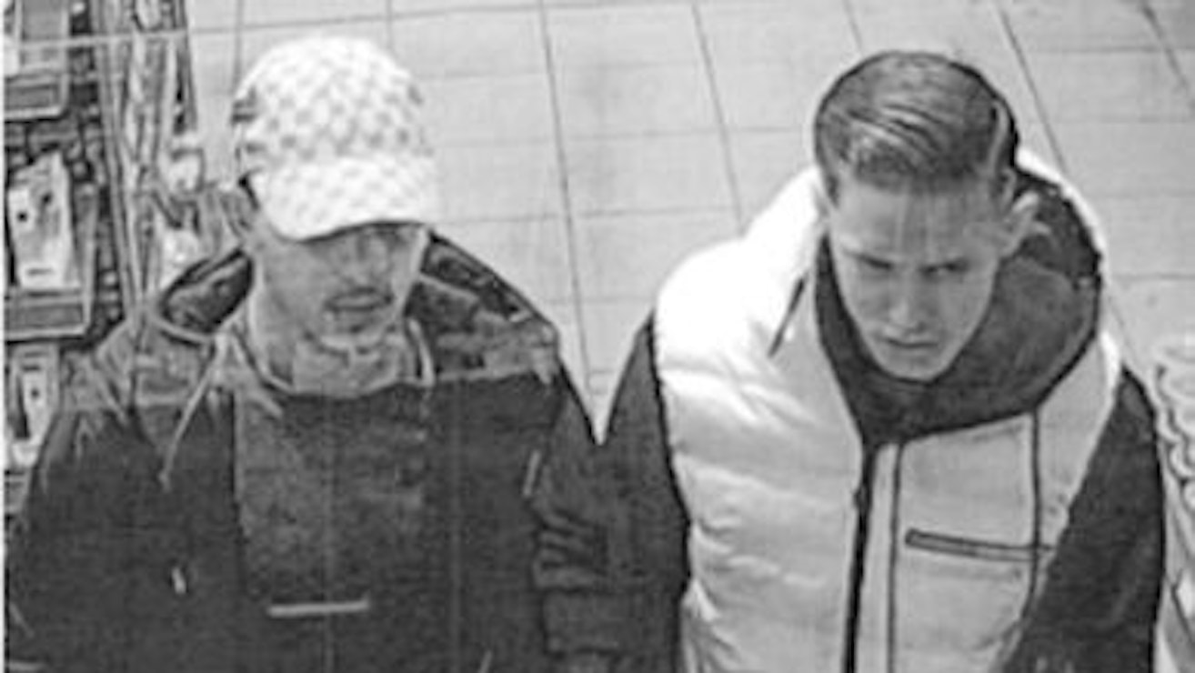Zwei der mutmaßlichen Diebe, die Anfang 2023 einen Tresor aus einer Kita in Köln-Mülheim gestohlen haben sollen.