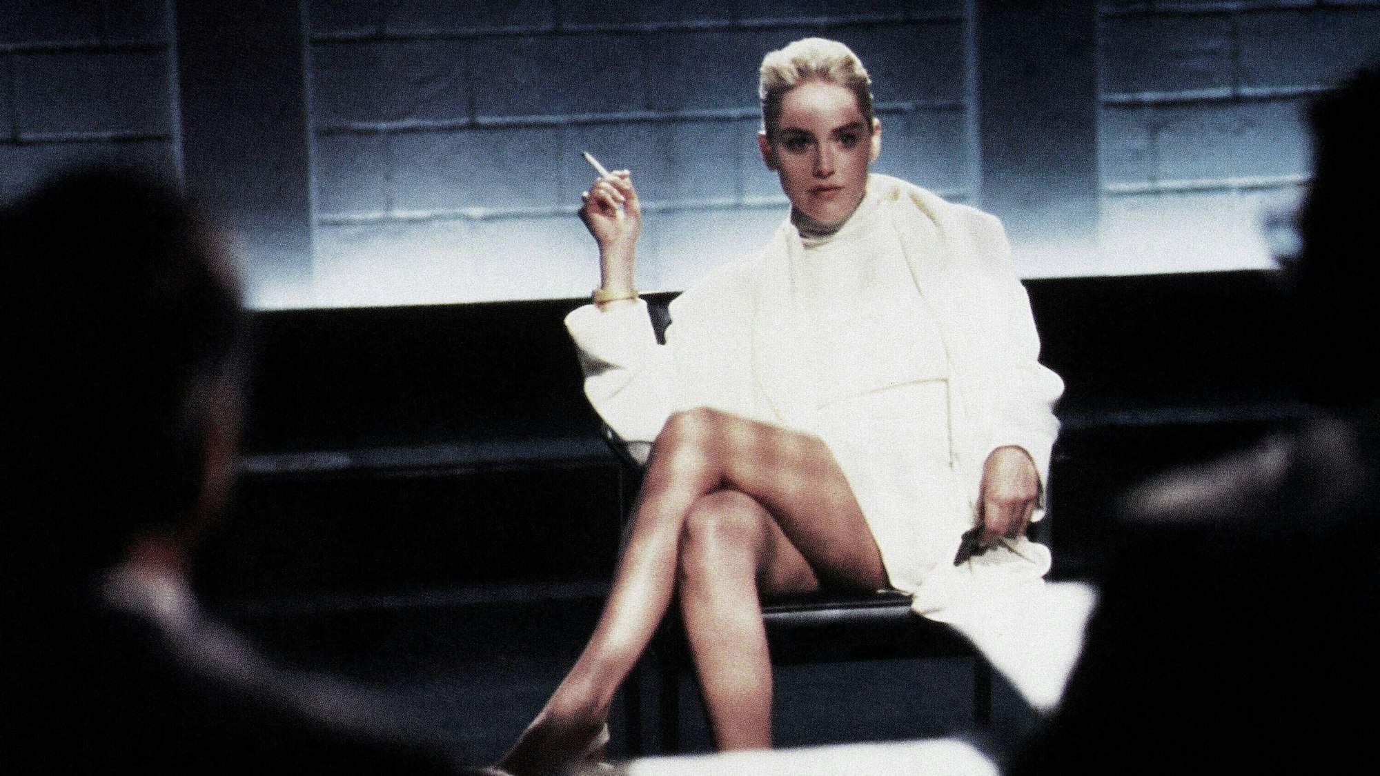 Sharon Stone 1992 in der Rolle der Catherine Tramell in "Basic Instinct"