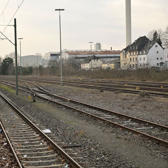 Wegen des Warnstreiks ist der Gladbacher Bahnhof leer.