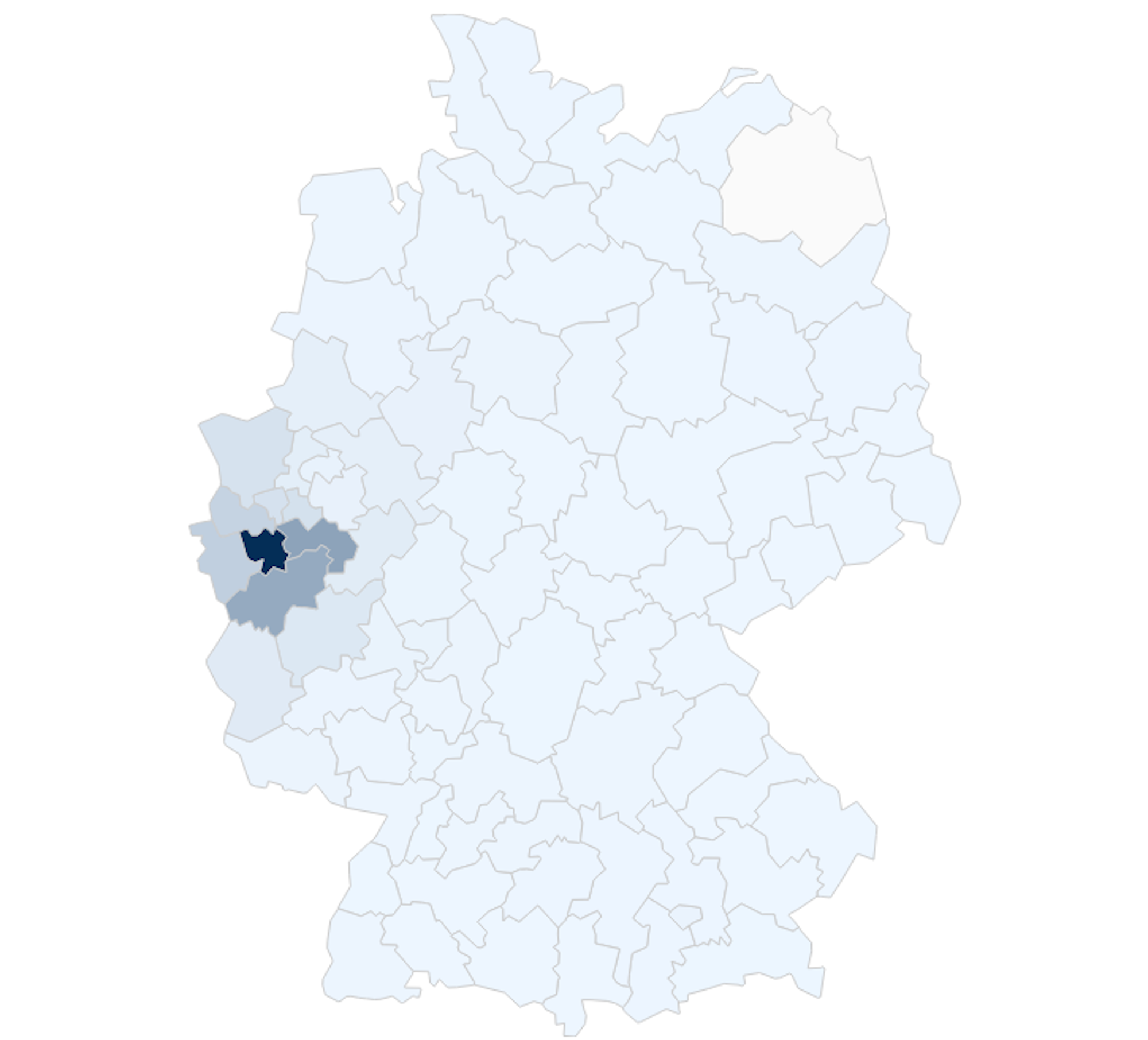 Screenshot Deutschland-Karte.