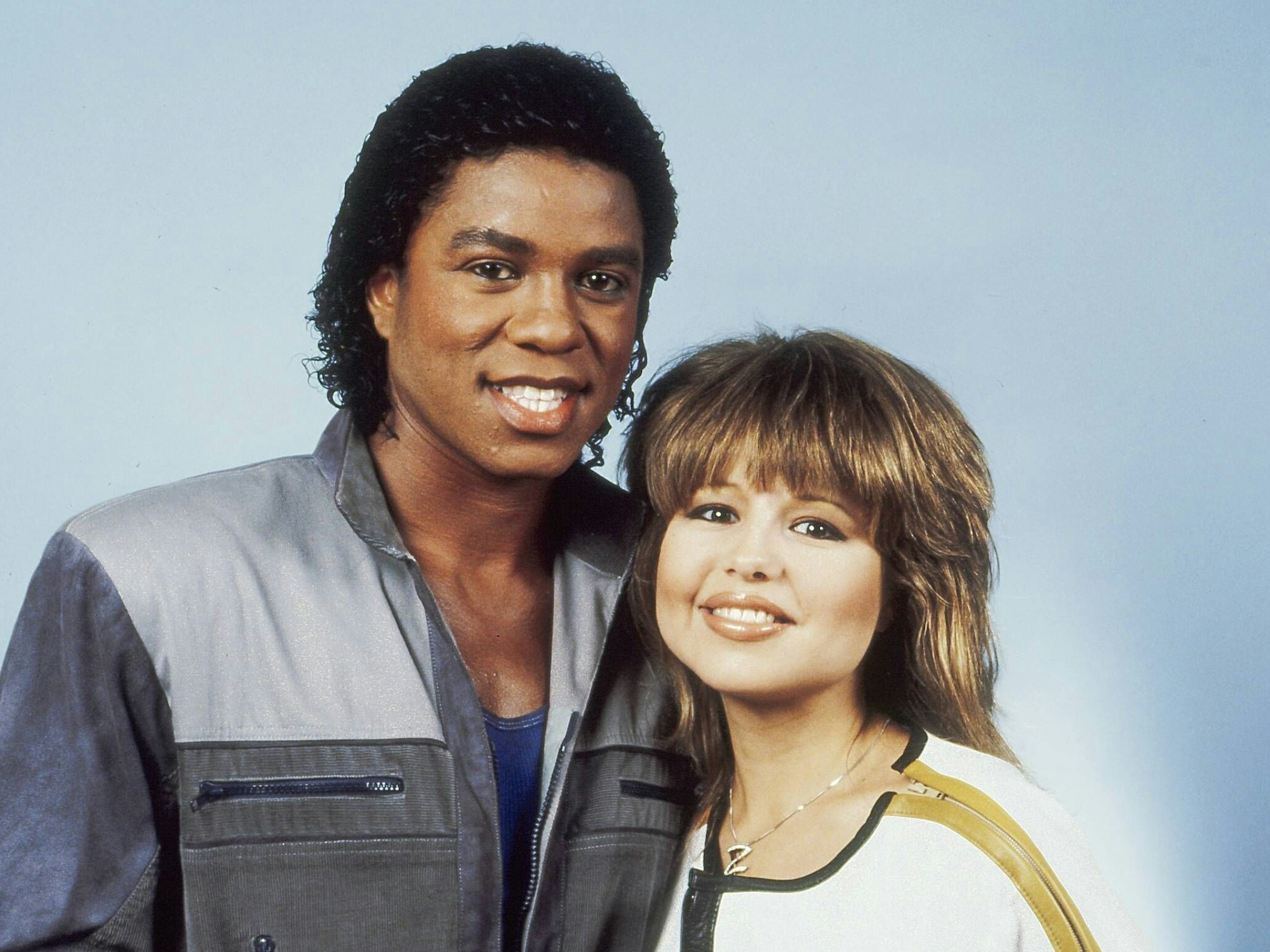Jermaine Jackson und Pia Zadora 1984