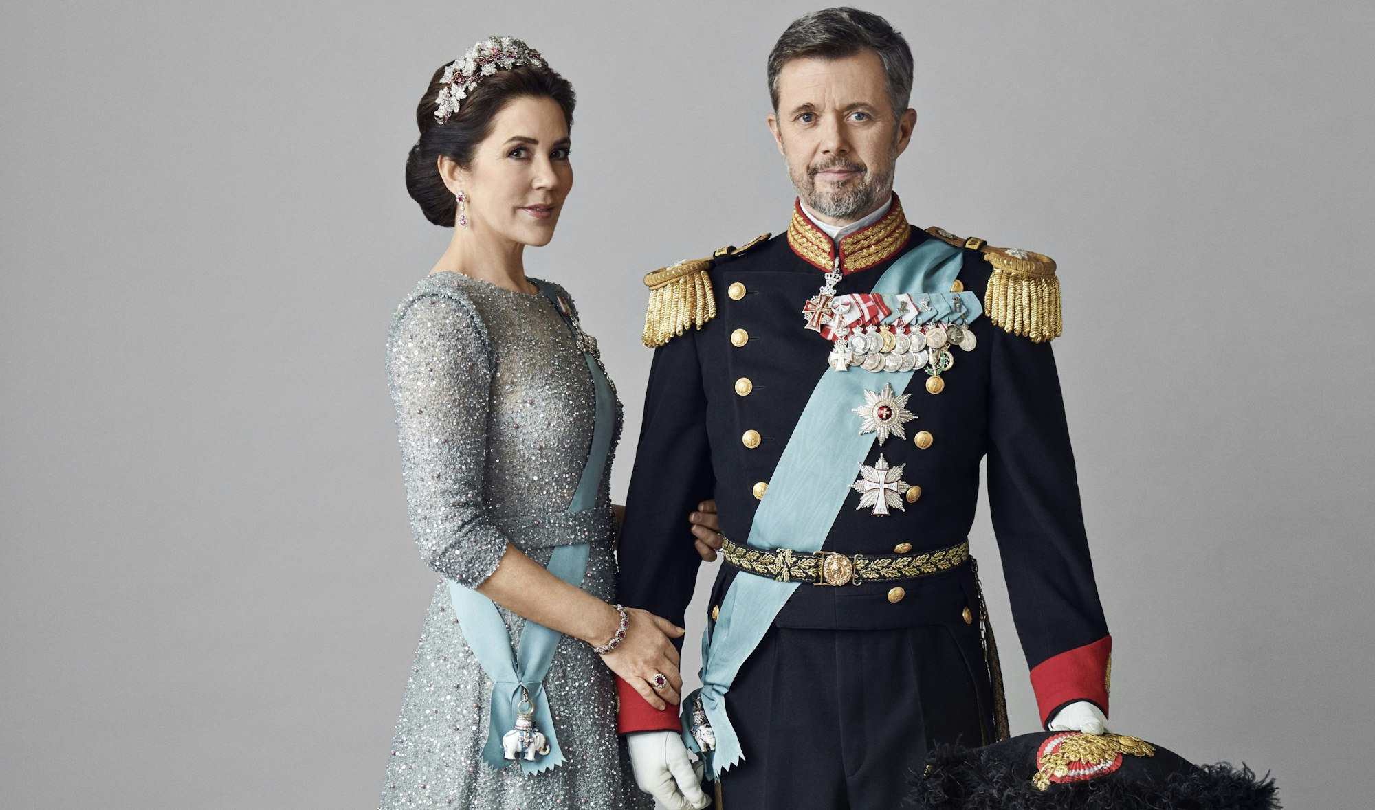 Das Königspaar Mary und Frederik von Dänemark.