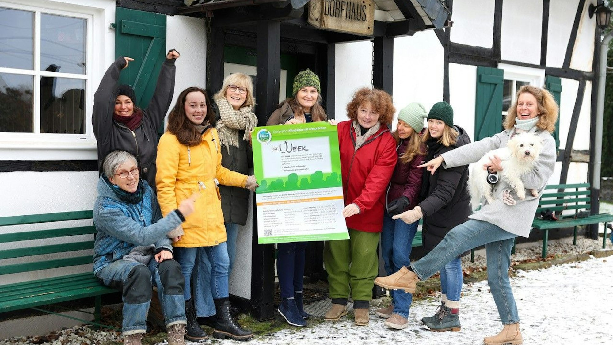 Gruppenfoto des Teams des Runden Tisches zum Thema Klimawandel aus Neunkirchen-Seelscheid.