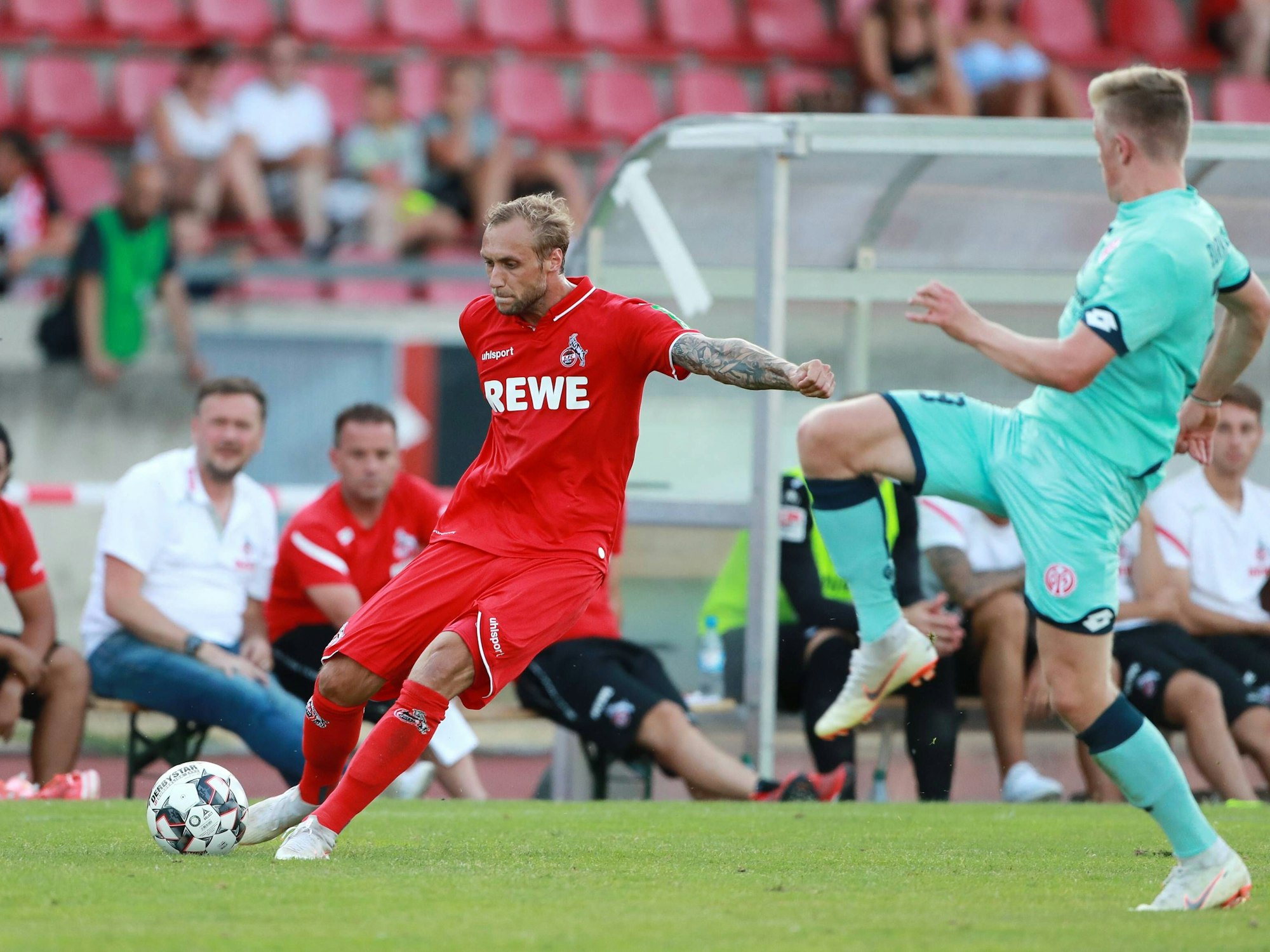 Marcel Risse (1. FC Köln) im Testspiel gegen den 1. FSV Mainz 05.