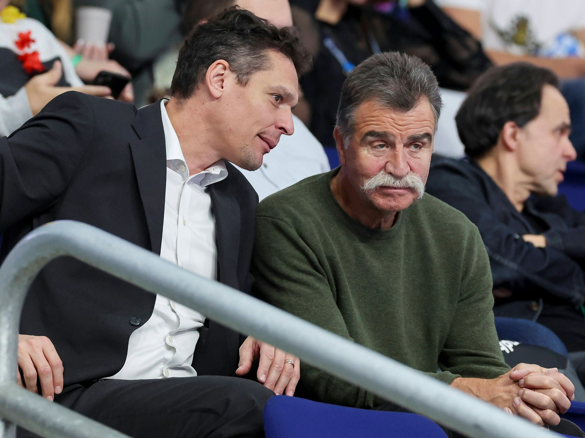 Ex-Nationalspieler Frank von Behren und der ehemalige Bundestrainer Heiner Brand.