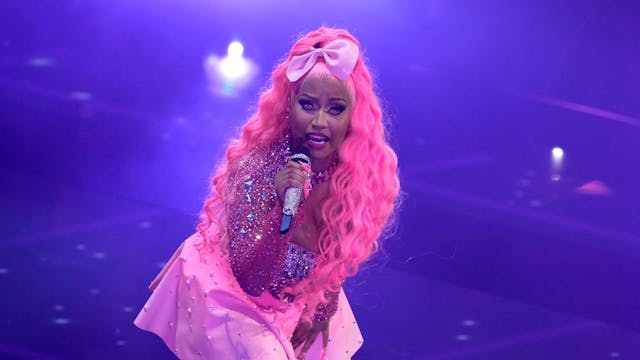 USA, Newark: Nicki Minaj performt ein Medley bei den MTV Video Music Awards im Prudential Center.&nbsp;