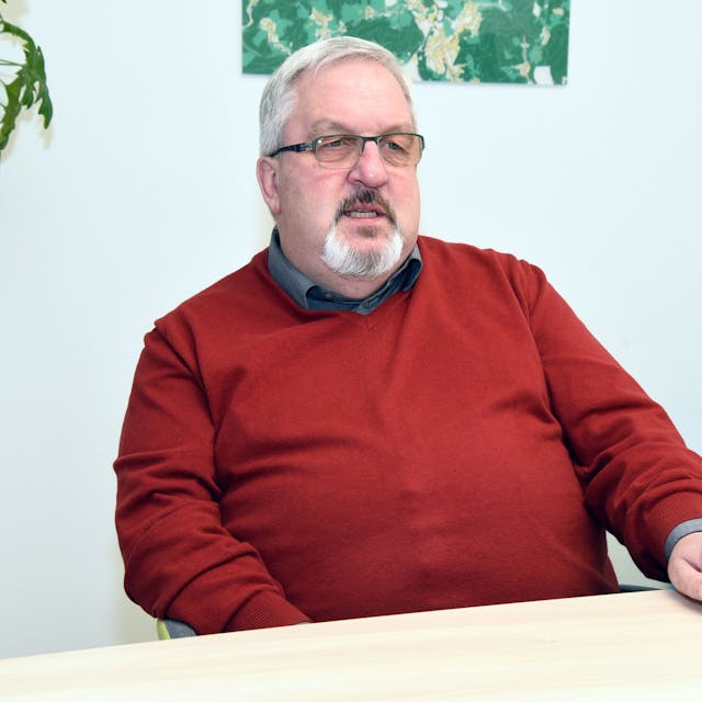 Das Foto zeigt den Marienheider Bürgermeister Stefan Meisenberg.