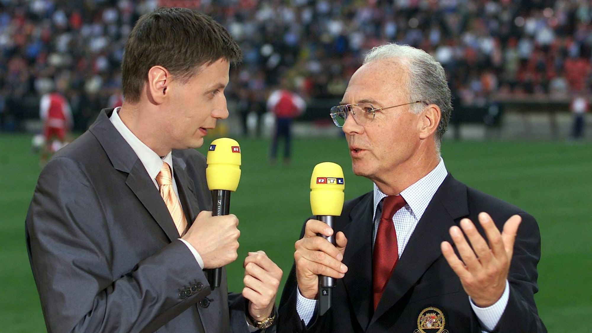 Günther Jauch und Franz Beckenbauer führten über die Jahre viele Gespräche.