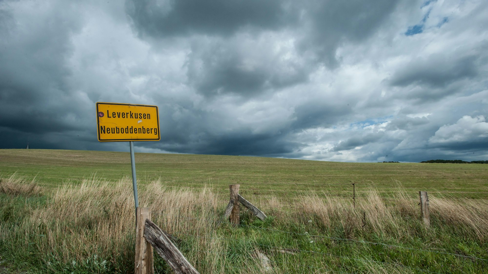 Engstenberger Weg, Blick nach Neuboddenberg, bisher kein Bauland
