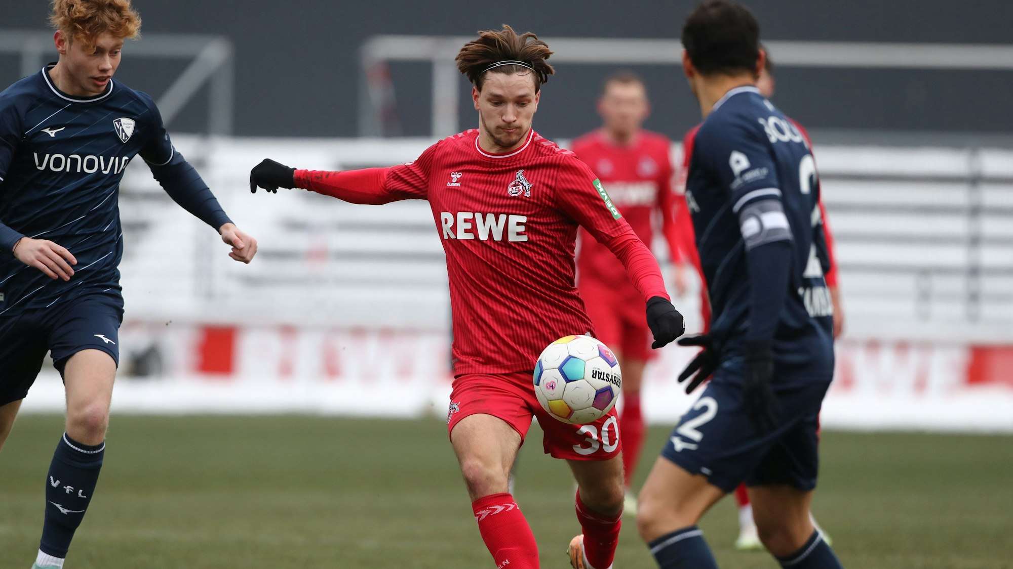 Am vergangenen Sonntag gegen Bochum noch im FC-Trikot unterwegs: Noah Katterbach.








