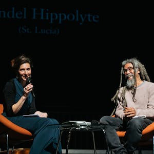 Daniela Danz und Kendel Hippolyte in der Poetica 2024