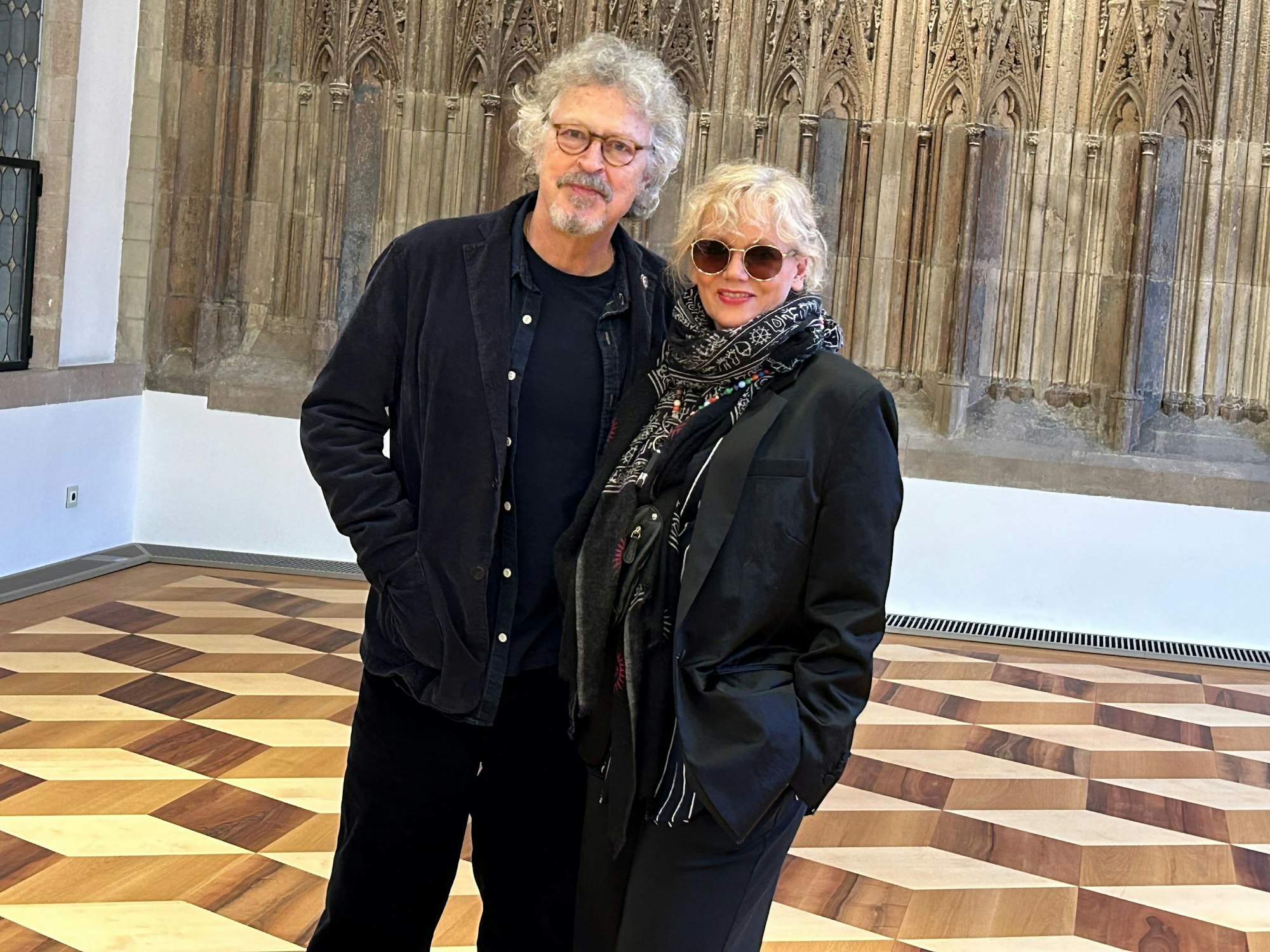 Wolfgang Niedecken mit Ehefrau Tina.
