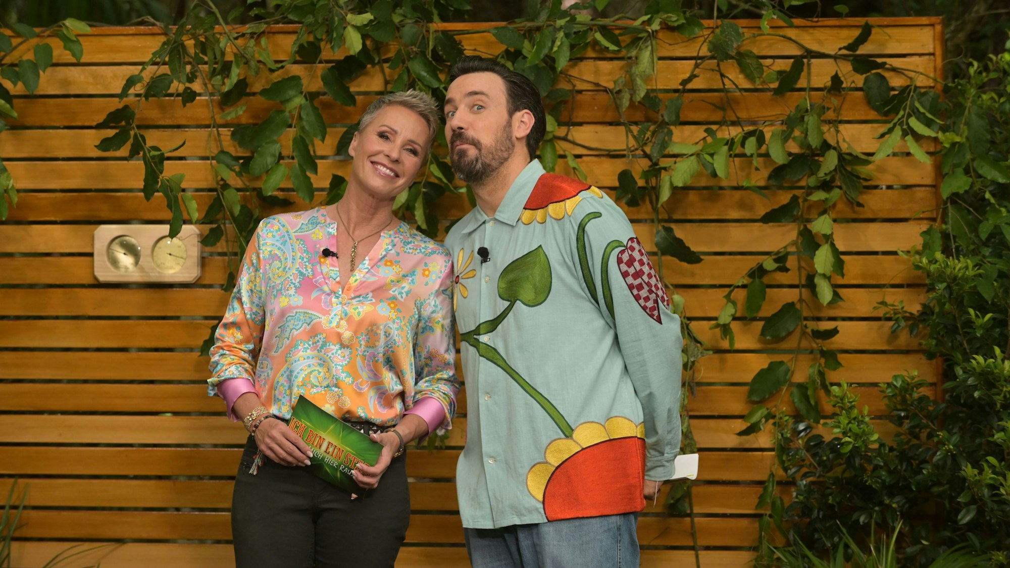 Die beiden Moderatoren Sonja Zietlow und Jan Köppen in der aktuellen Staffel des Dschungelcamps.