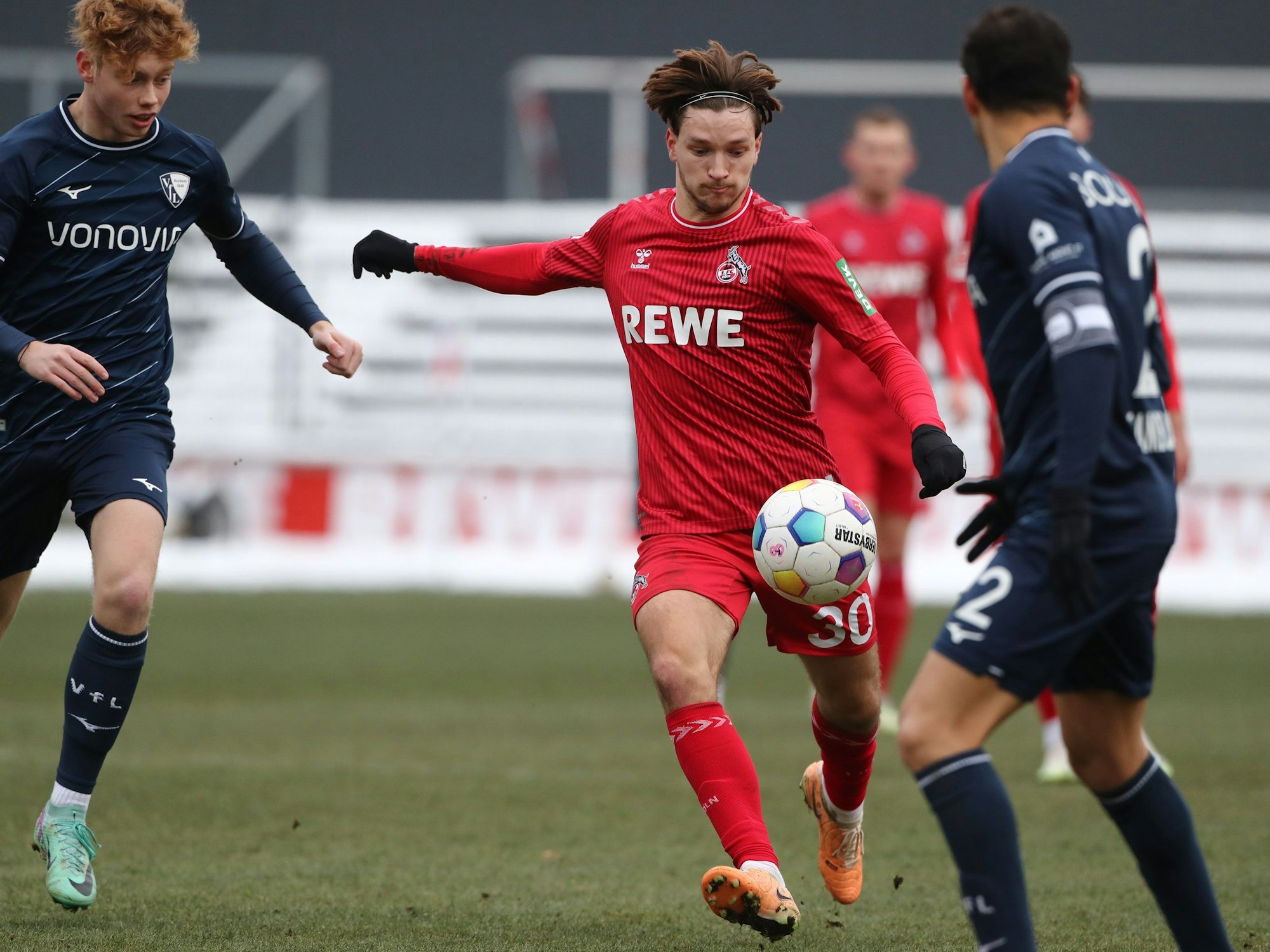 Testspiel, 1. FC Köln vs. VFL Bochum, 21.01.2024, Noah Katterbach (1. FC Köln), Bild: Herbert Bucco








